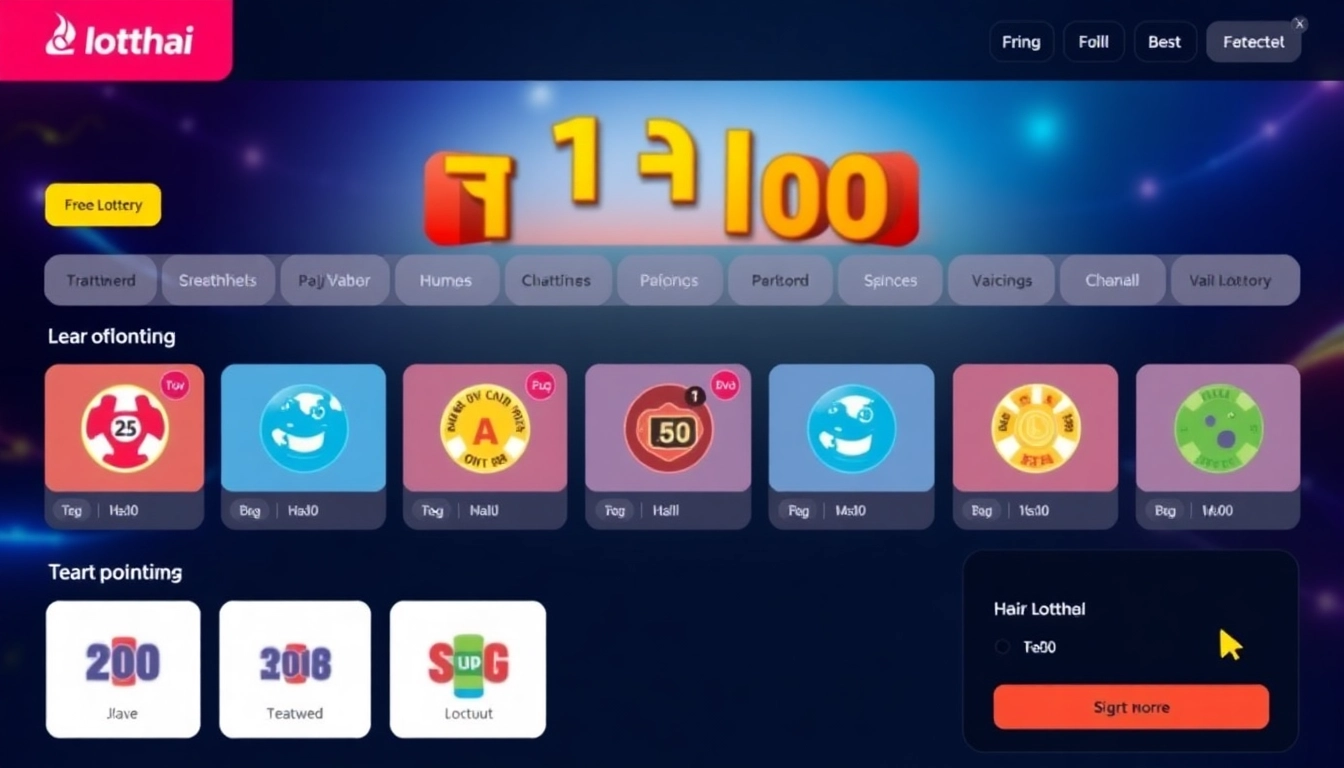 Explore the secure and user-friendly มาชัวร์เบท online lottery platform showcasing varied lottery services.