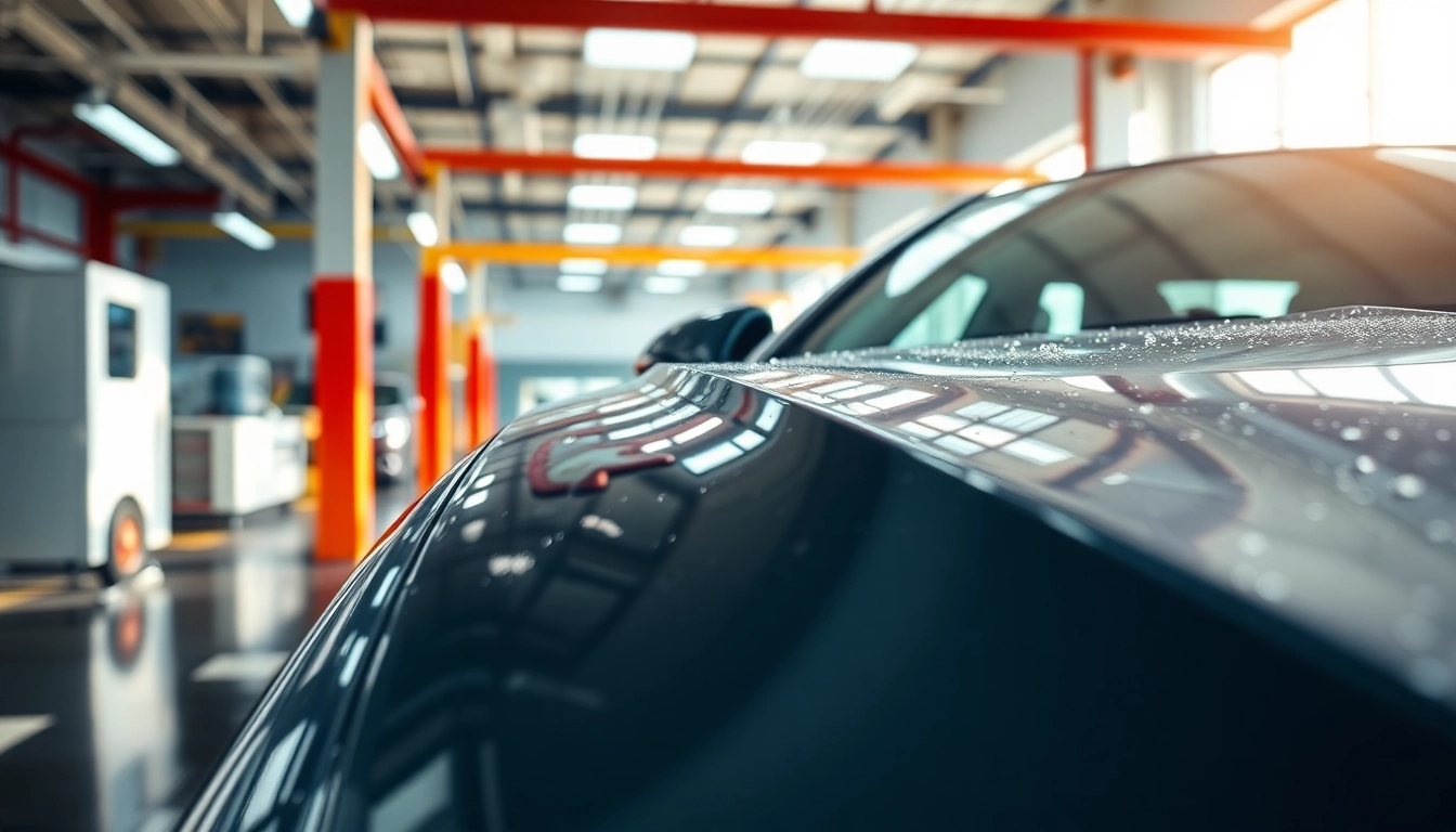 Clean vehicle at full service car wash Columbus Ohio, highlighting professional detailing and service quality.