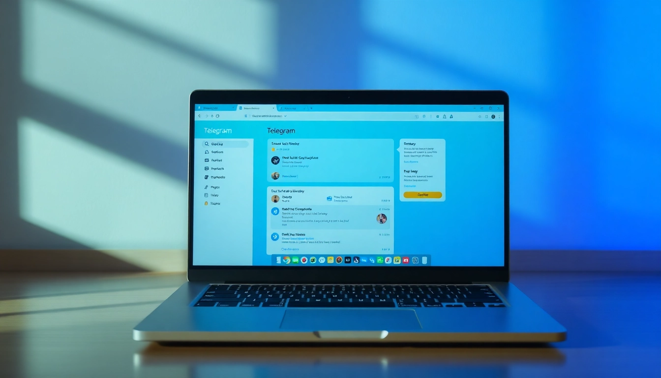 Download the telegram下载电脑版 app for seamless communication on your laptop.