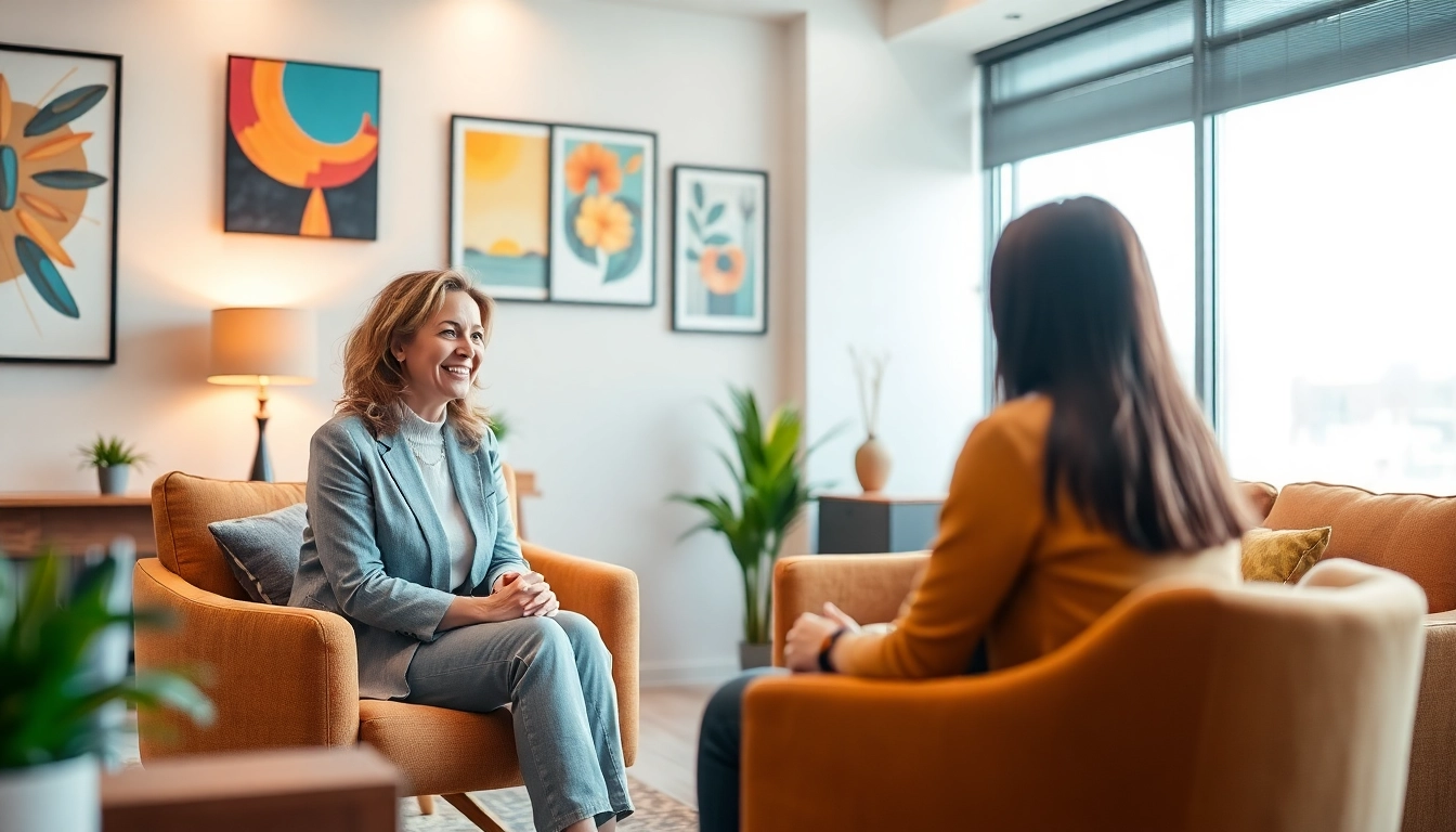Consultation with psychologists in dubai in a warm and inviting office setting.