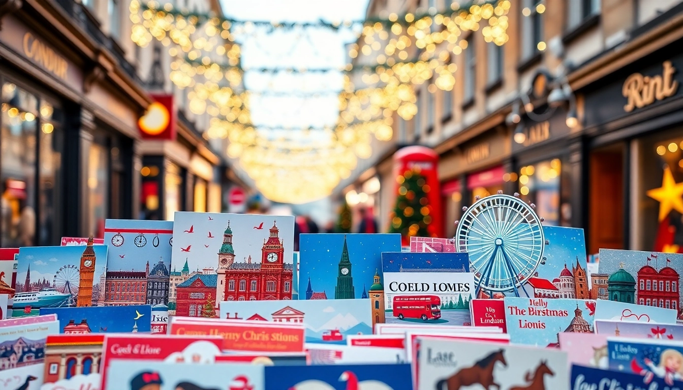Celebrate the season with beautifully crafted Xmas cards London featuring iconic landmarks.