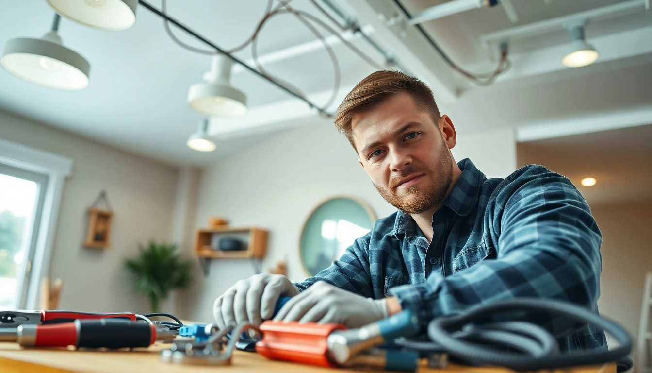 Ensure quality Electrical Service by a professional electrician during wiring installation.