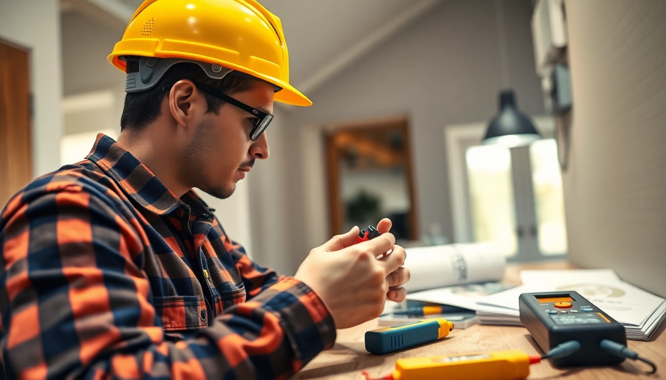 Learn about electrician apprenticeship hawaii through a close-up of a dedicated apprentice working on a wiring task.
