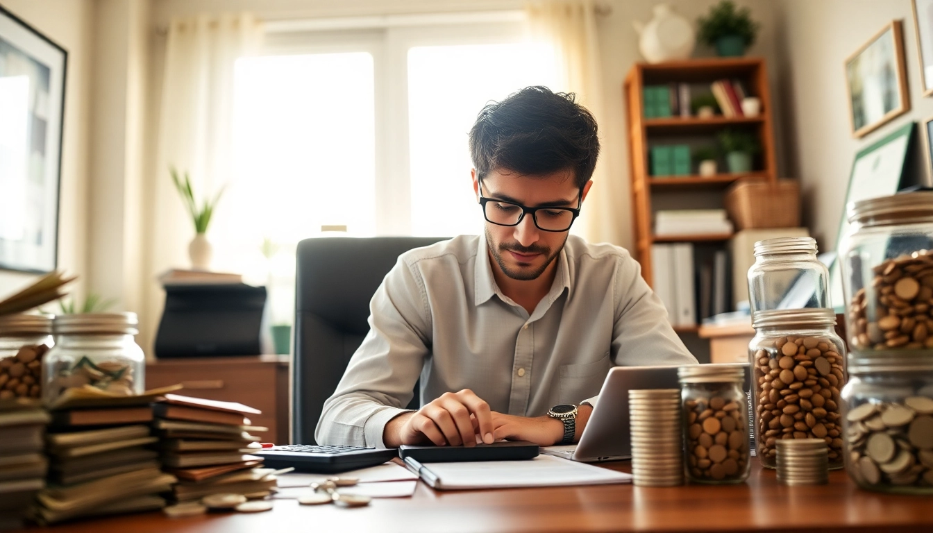 Highlighting why is self-discipline the key to becoming a good saver at a budgeting desk.