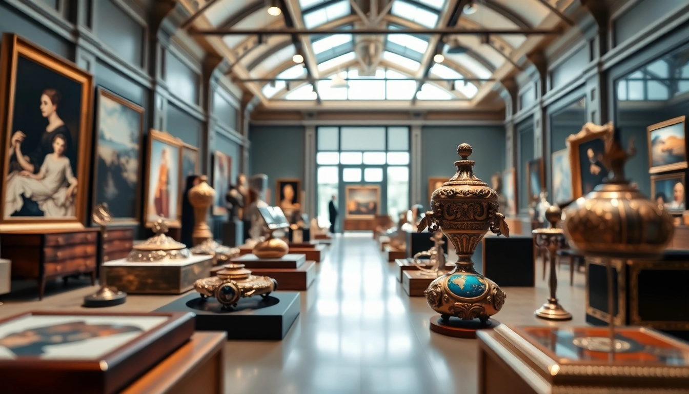 Engaging view of prestigious auction items on https://www.avtales.com emphasizing art and collectibles.