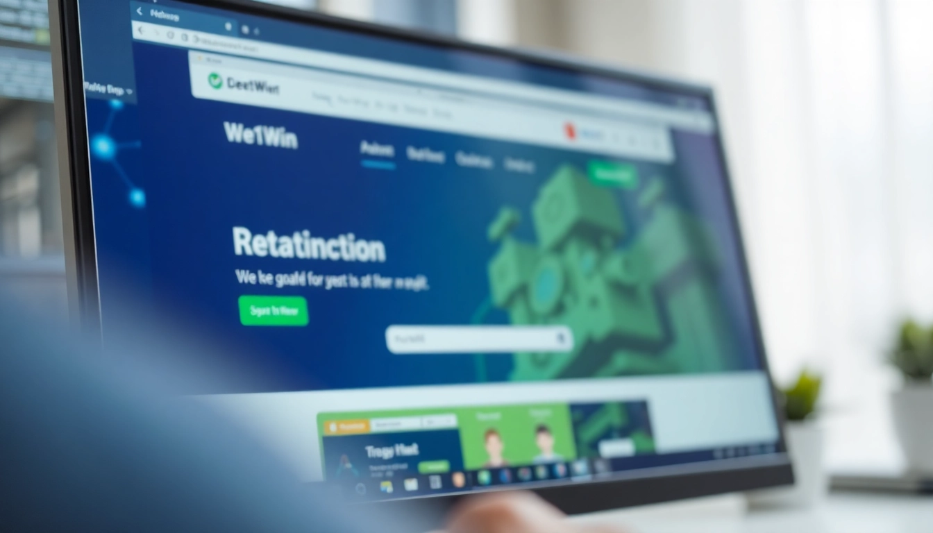 Analyze Is We1Win Legit? through an engaging online review scene with a security theme.