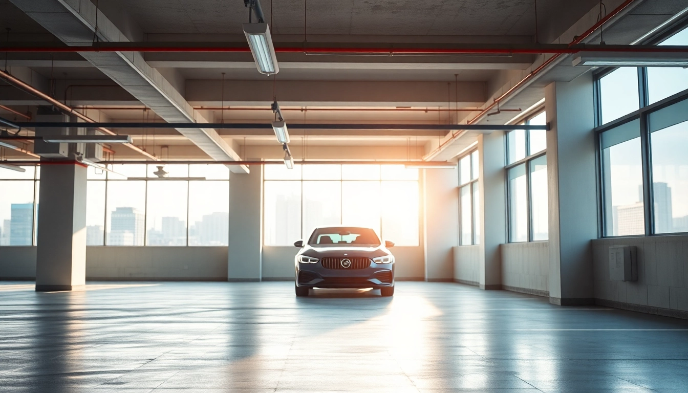 Illuminate your parking garage with efficient Parking Garage Light installations for safety and visibility.