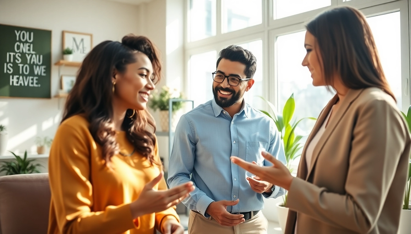 Sell my house fast okc consultation with a real estate expert in a bright office environment