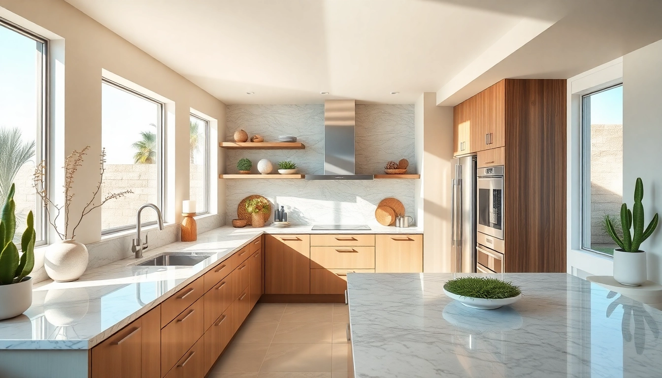 Transform your kitchen with expert kitchen remodeling Palm Springs services, highlighting modern design and stylish features.