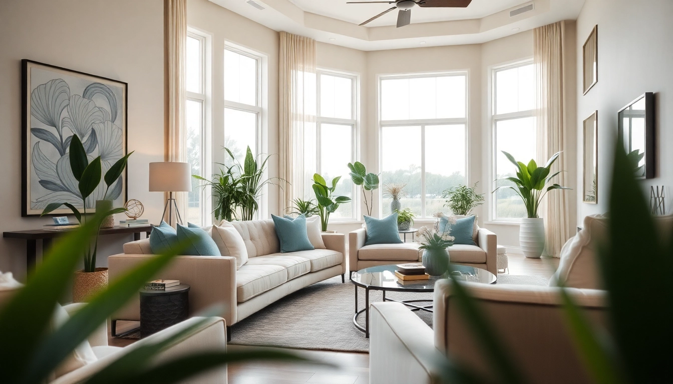 Enhancing interior aesthetics in an Orlando home project with elegant designs and decor.