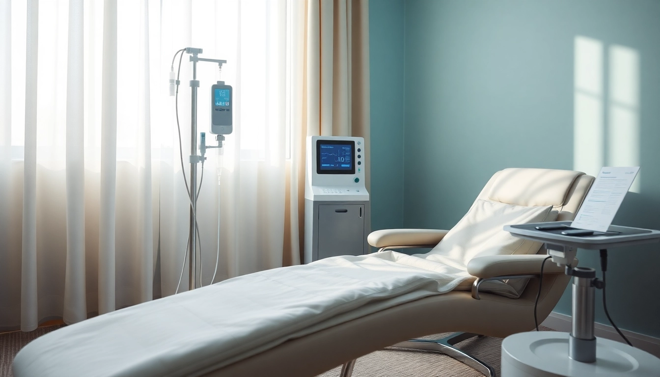 Enhance hydration with IV infusion near me in a serene therapy setting.