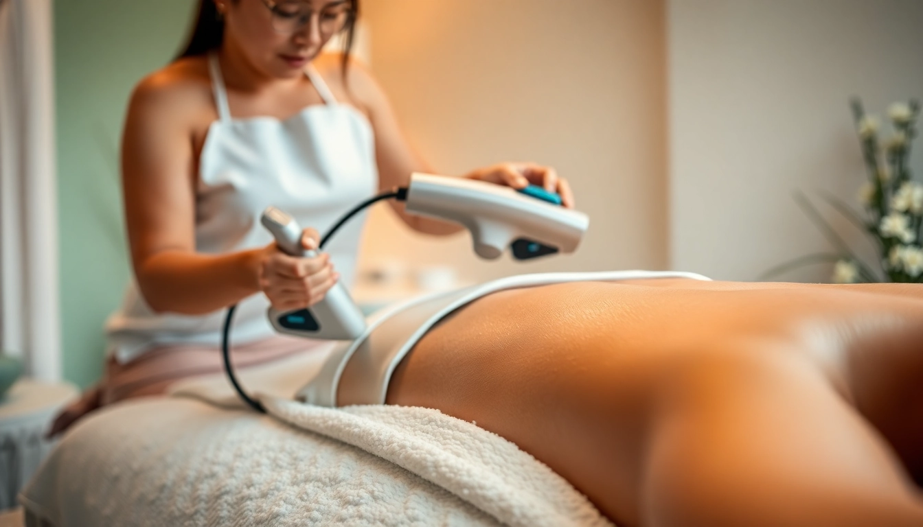 Experience advanced cellulite therapy in a calming spa with expert treatment options.