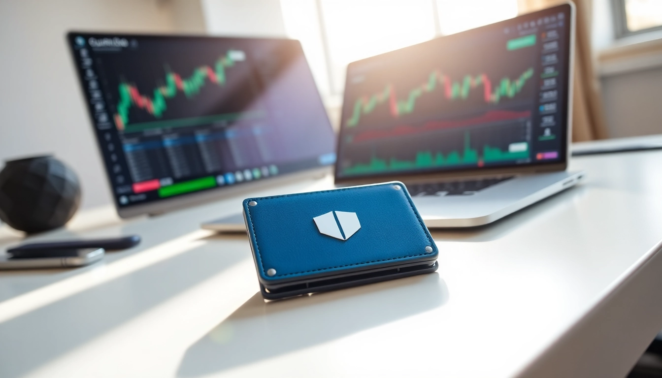 Showcase of the guarda wallet highlighting its user-friendly features and modern design.