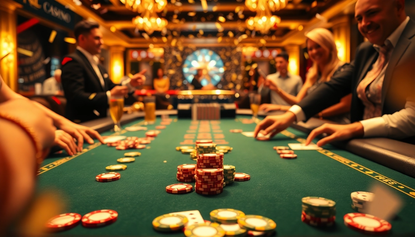 Jouez au meilleur casino en ligne France avec émotions et gains au cœur d'un casino luxueux.