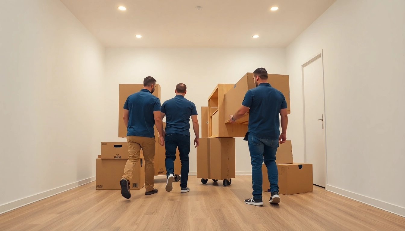 Entrümpelung Wien: Professionelles Team räumt besenrein und effizient einen Raum in Wien.