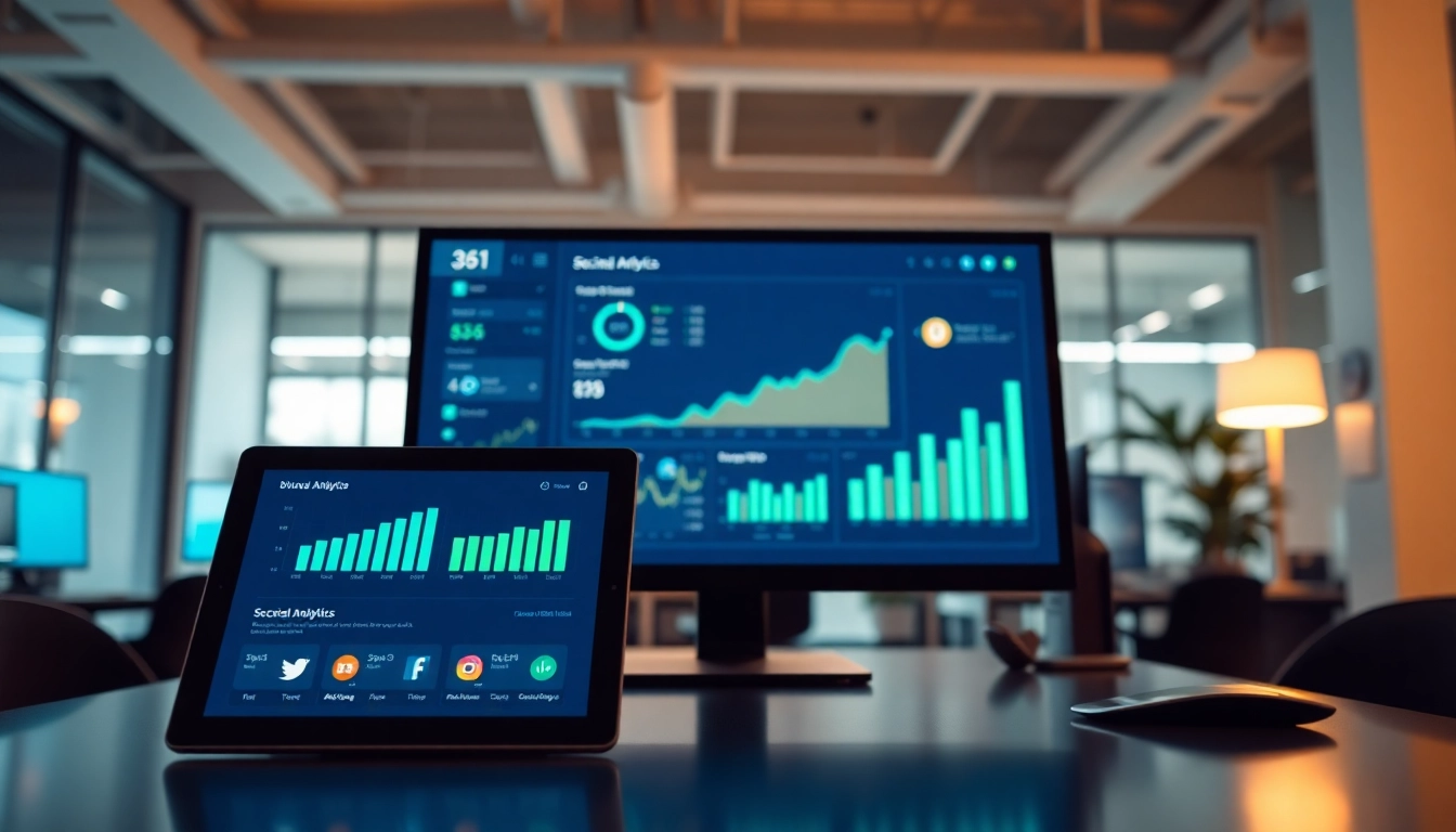 Analyze performance metrics using the smm reseller panel in a modern workspace.